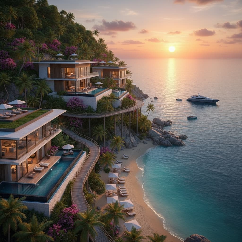 Exclusive seaside retreat
